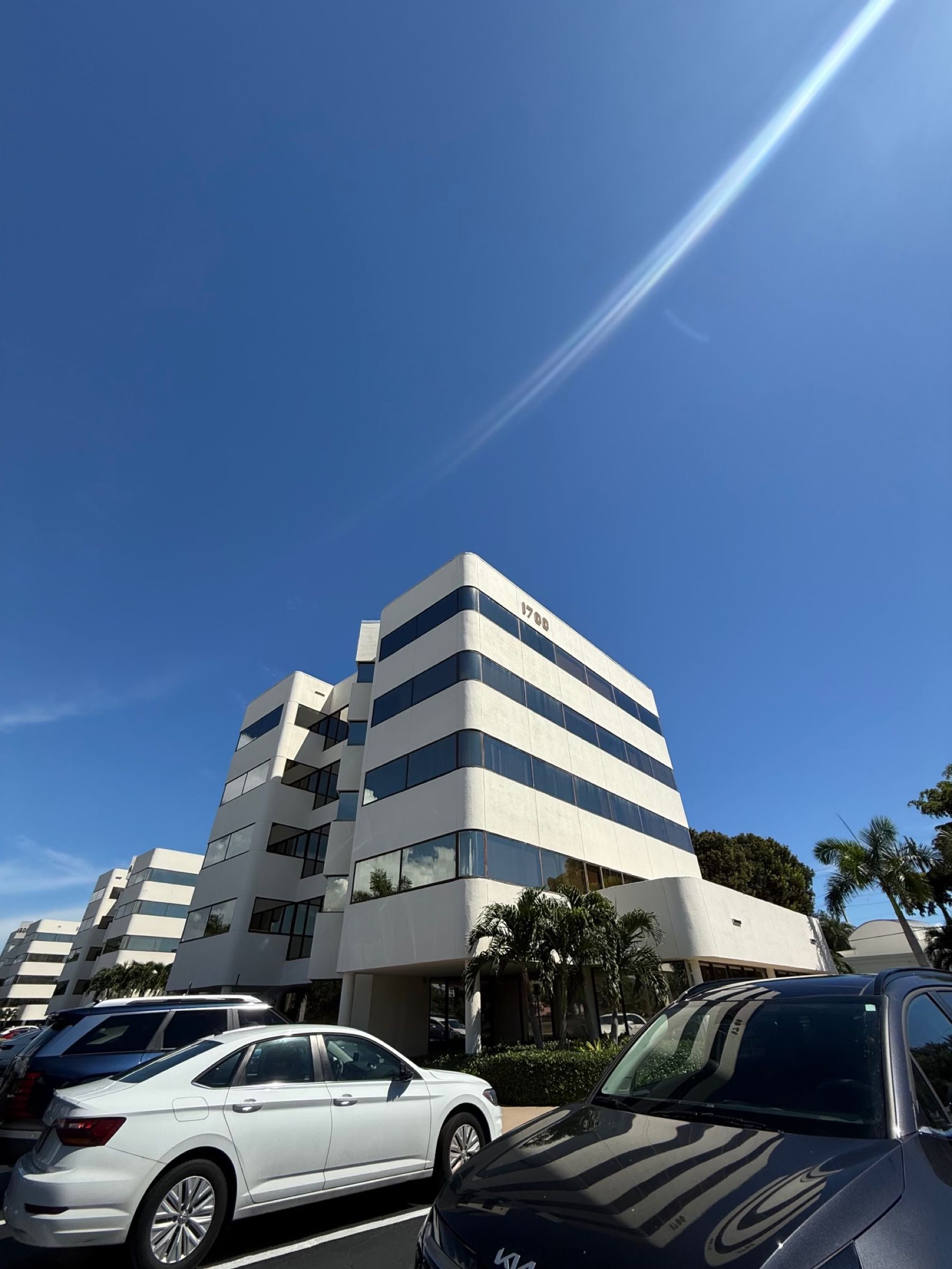 The office building at 1700 South Dixie Highway in Boca Raton